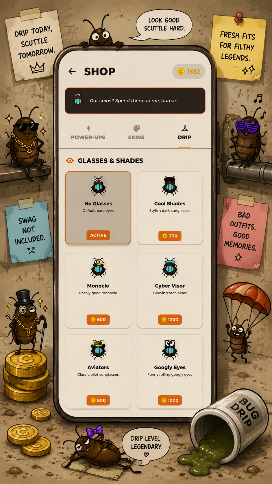 Cockroach Runner: Endless Run screenshot